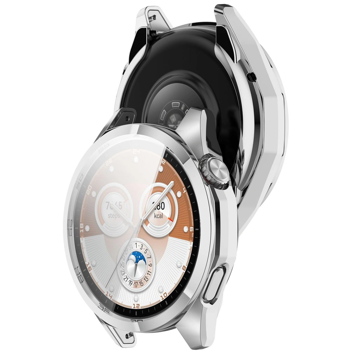 Front oraz przód etui Bizon Case Watch Felipe dla Huawei Watch GT6 46 mm